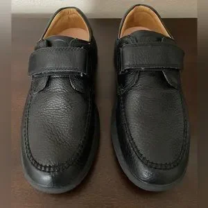 NWOT Dr. Comfort Black “Scott” Diabetic Casual Shoe Dr. Comfort Black Orthopedic Walking Men main image 3